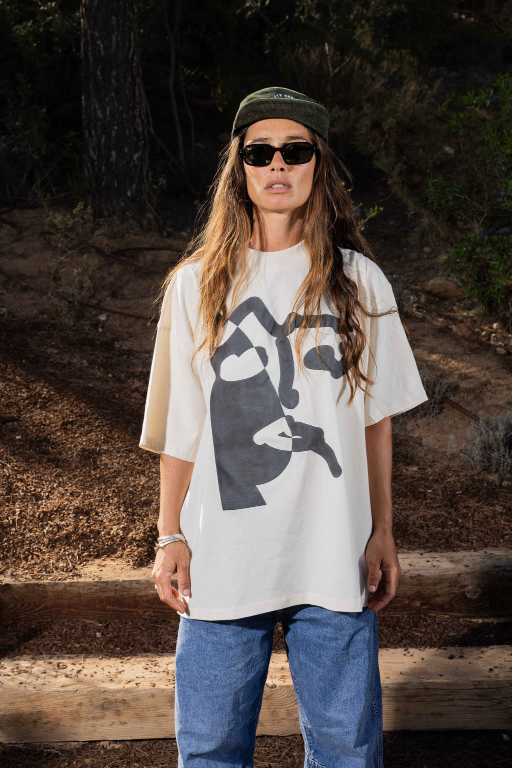 Camiseta Oversized Drawing Foam