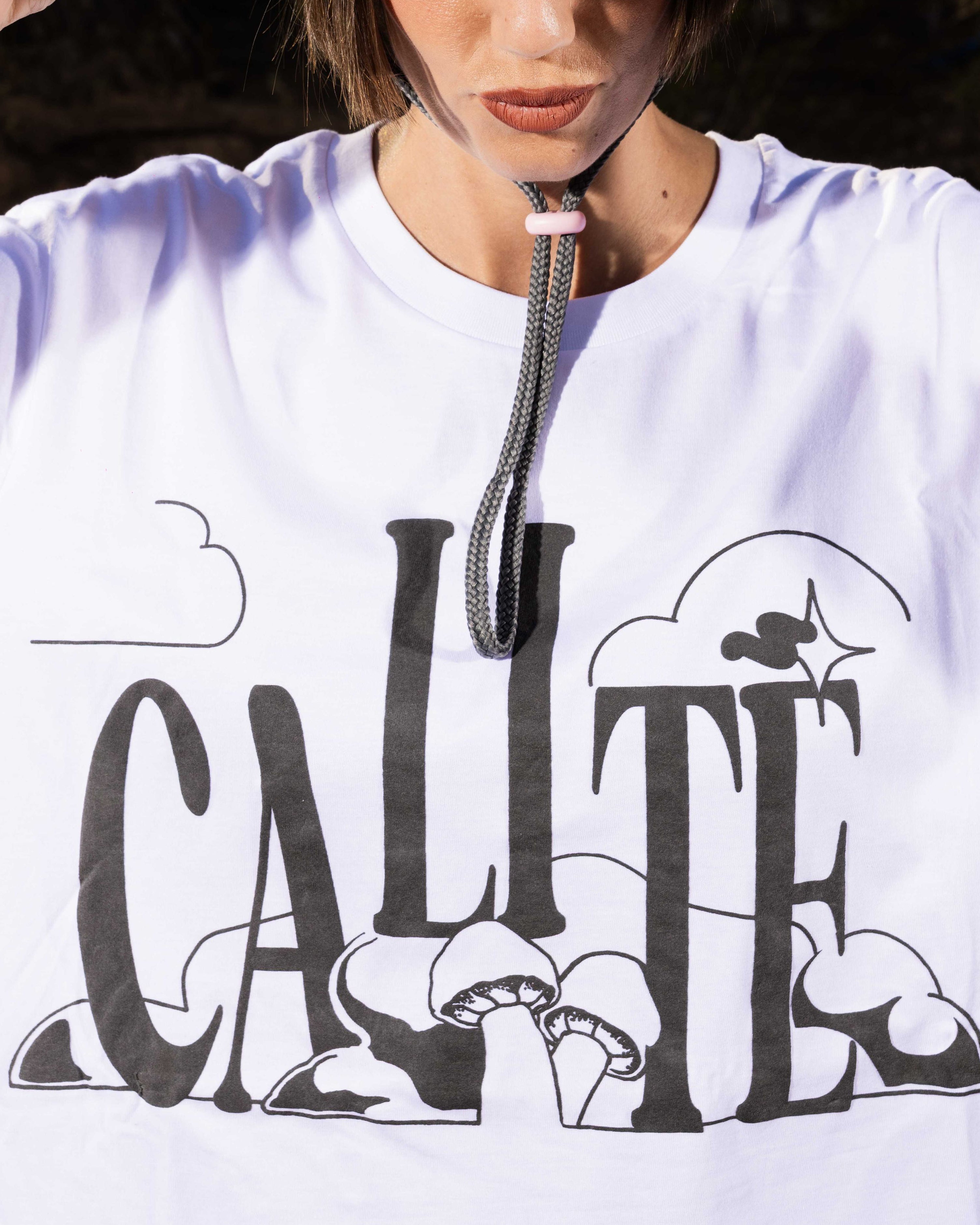 Camiseta Shrooms white