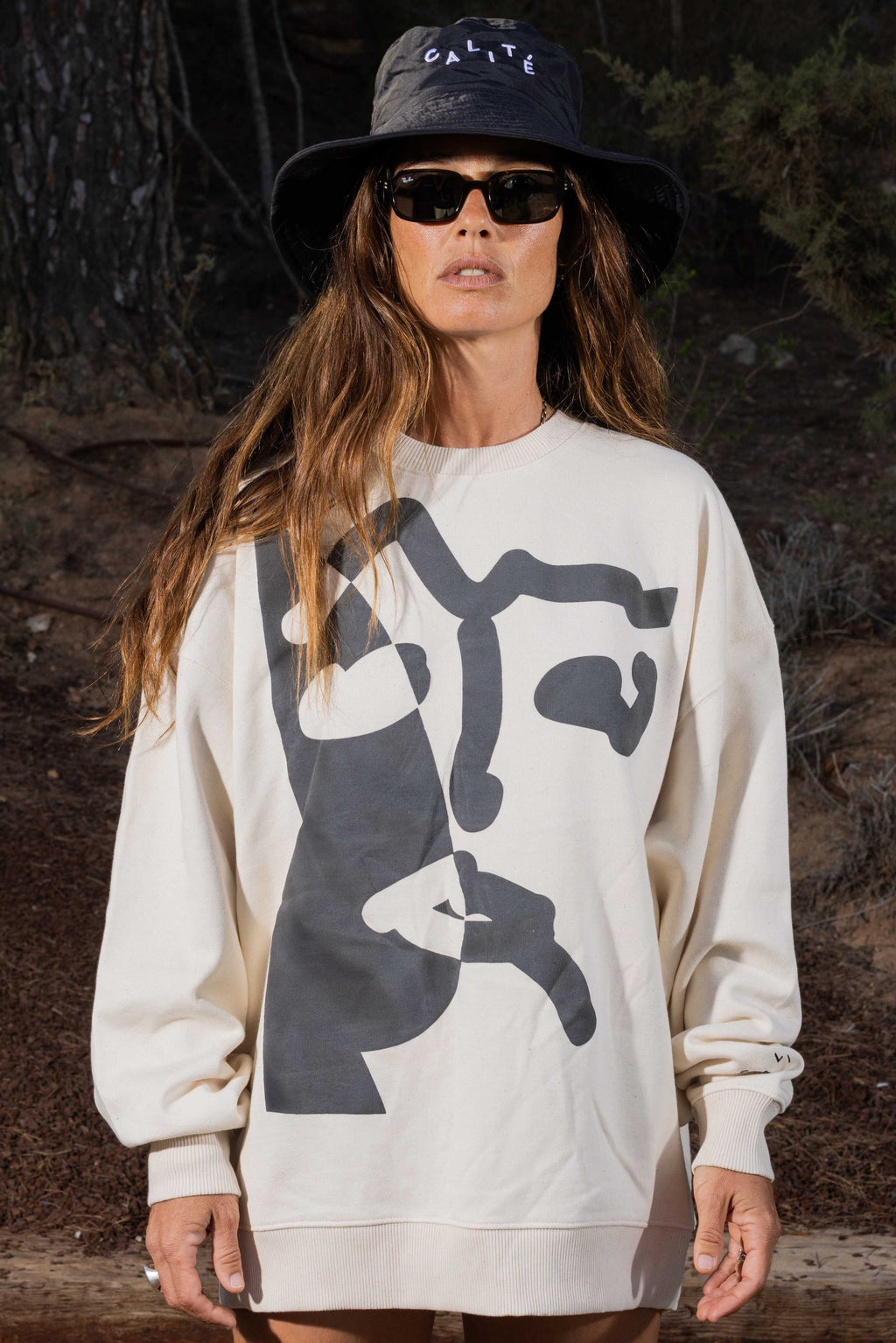 Sudadera crewneck Drawing Foam